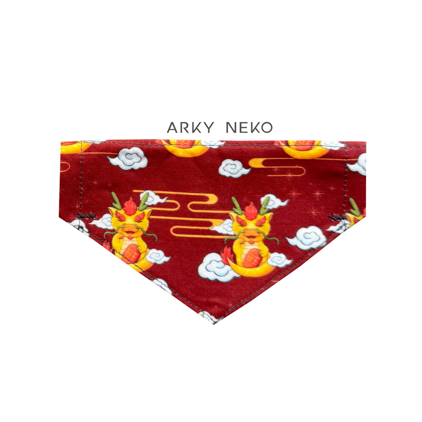 Fortune Dragon Bandana Small