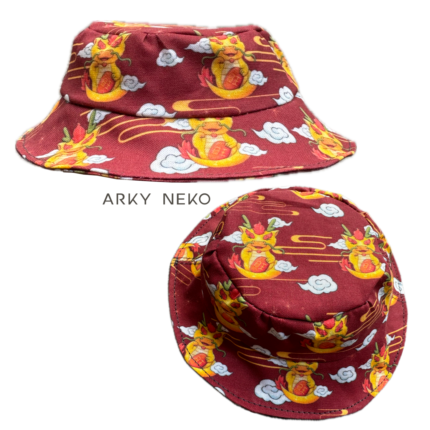 Fortune Dragon Bucket Hat