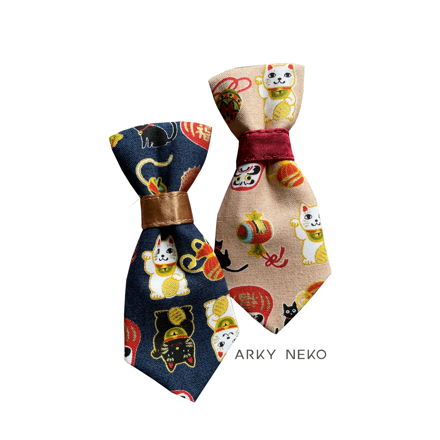 Japanese Lucky Symbols Tie