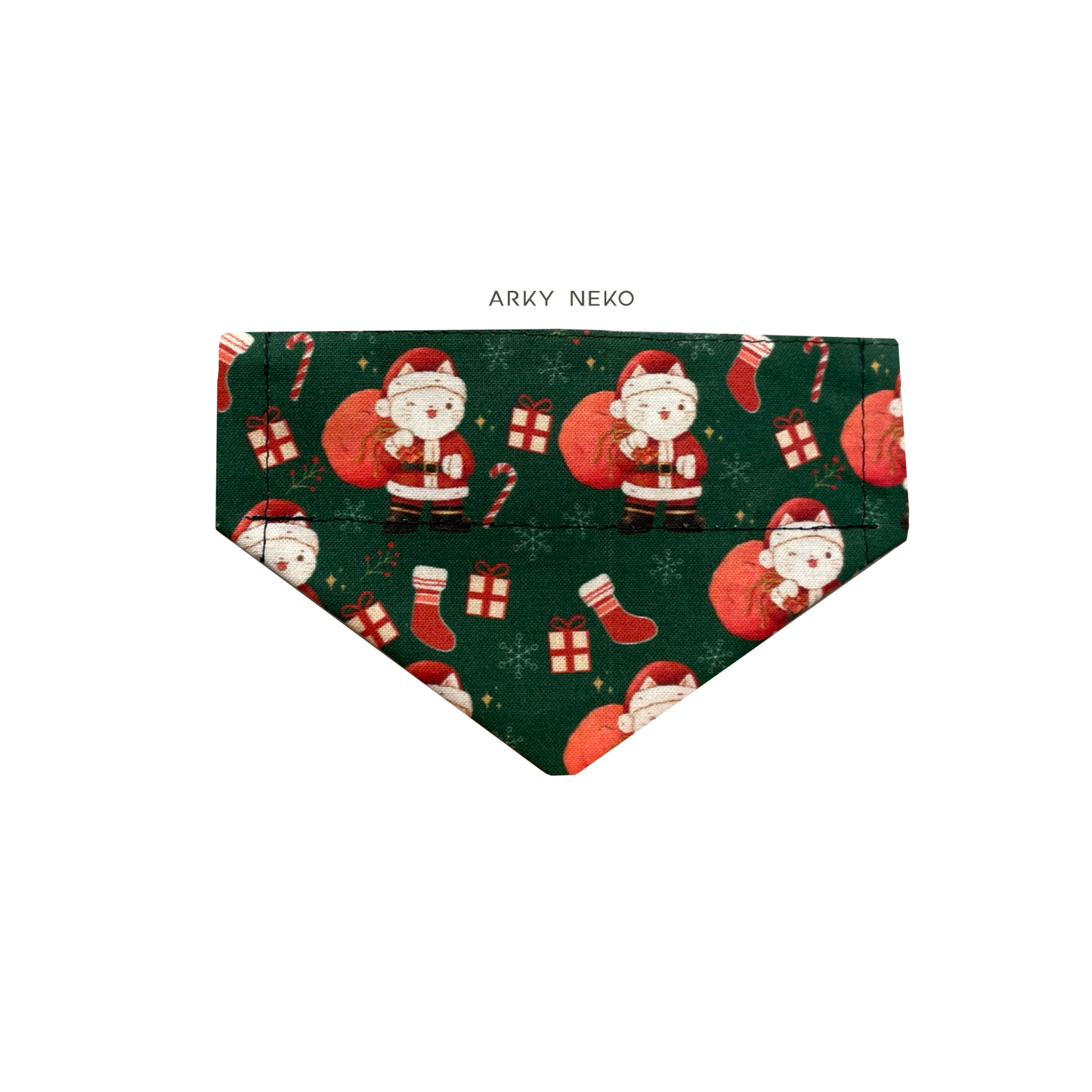 Santa Cat Festive Bandana