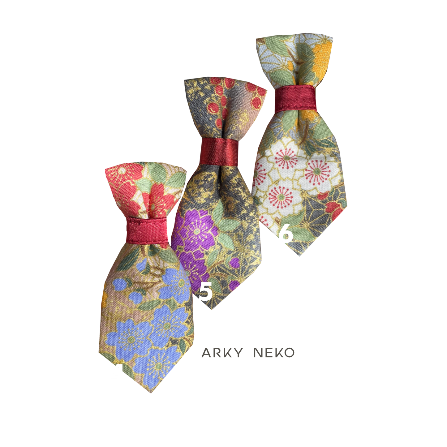 Traditional Japanese Florals Tie