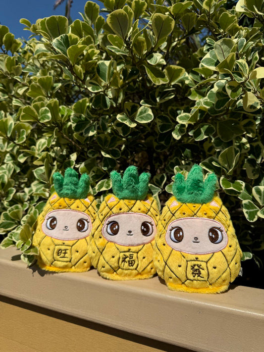 **Preorder** Pineappaw Darumeow Crinkle Toy Blind Bag