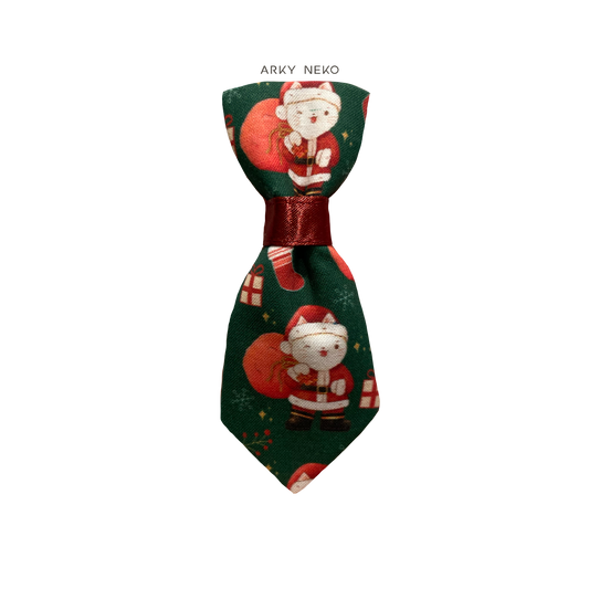 Santa Cat Festive Tie