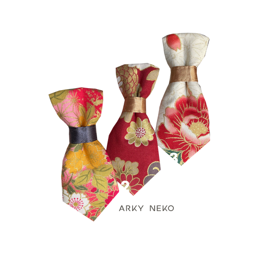 Traditional Japanese Florals Tie